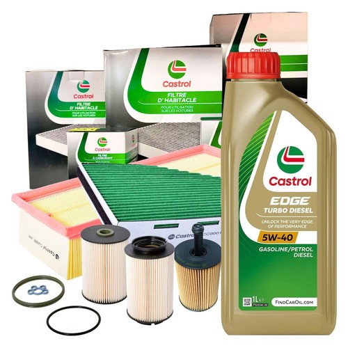 Kit tagliando completo castrol - kit,